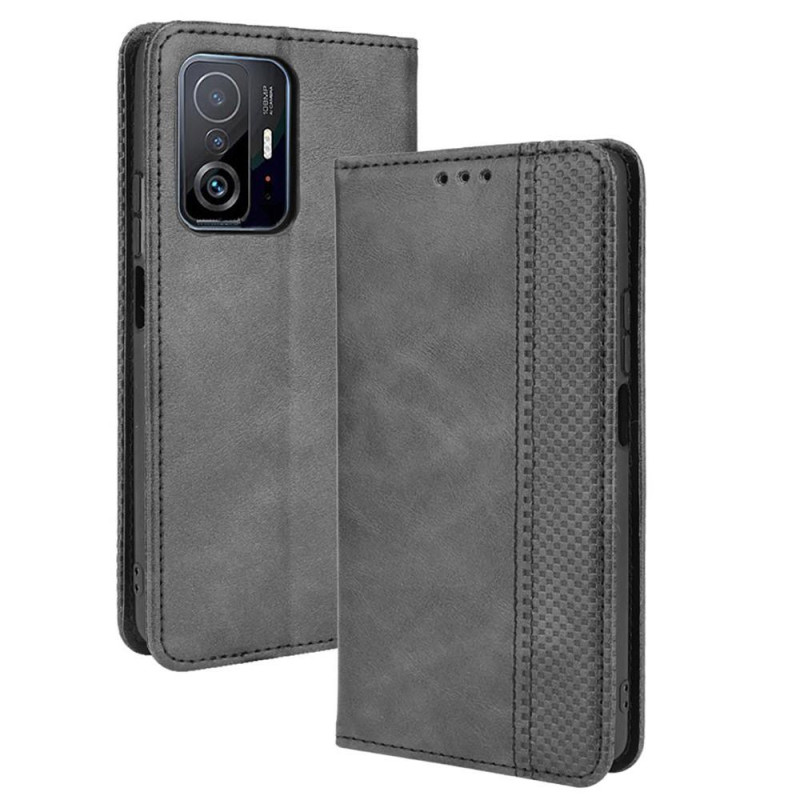 Xiaomi 11T Pro/Xiaomi 11T Lommebok - deksel - Svart