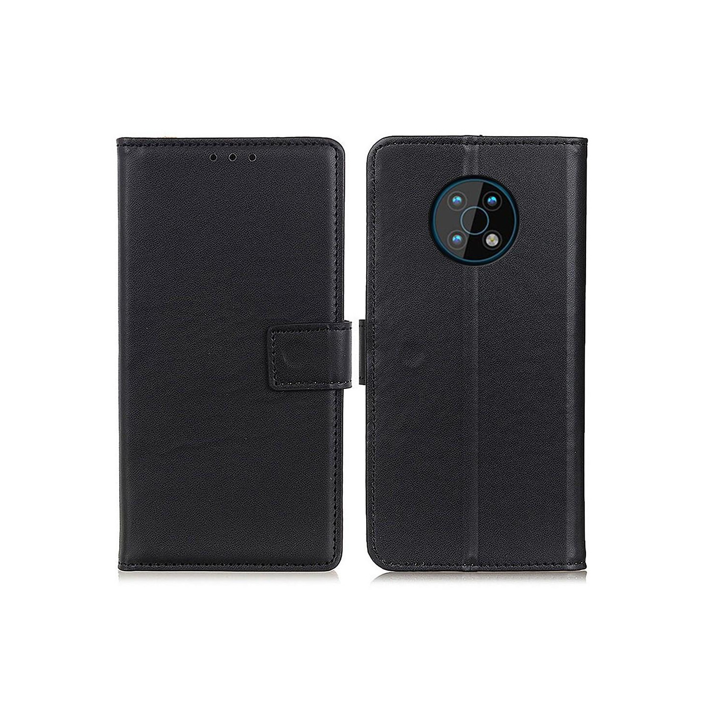 Wallet Leather Stand Case for Nokia G50 - Black