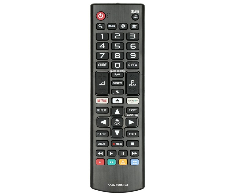 TV fjärrkontroll Ersättning för AKB75095303 För LG TV
