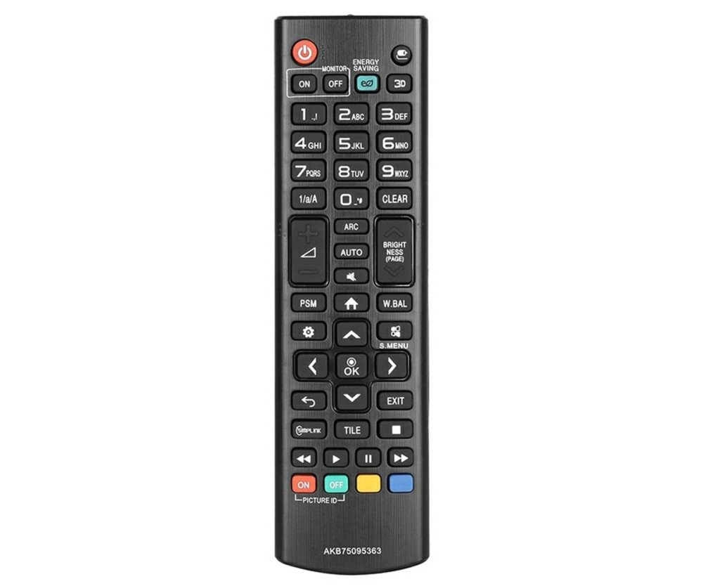 TV fjärrkontroll Ersättning för AKB75095363 För LG TV