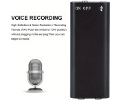 Diktafon SK892 8GB digital röstinspelare med en knapptryckning MP3-spelare