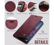 CASEME Plånboksfodral Xiaomi Poco M8 Pro 5G / Xiaomi Redmi Note 15 Pro+ 5G - Röd