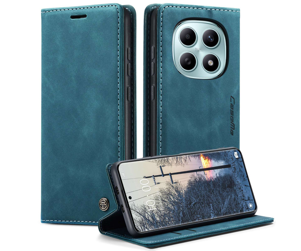 CASEME Plånboksfodral Xiaomi Redmi Note 15 / Xiaomi Poco M8 5G - Blå