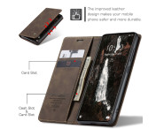 CASEME Plånboksfodral Xiaomi Redmi Note 15 / Xiaomi Poco M8 5G - Coffee