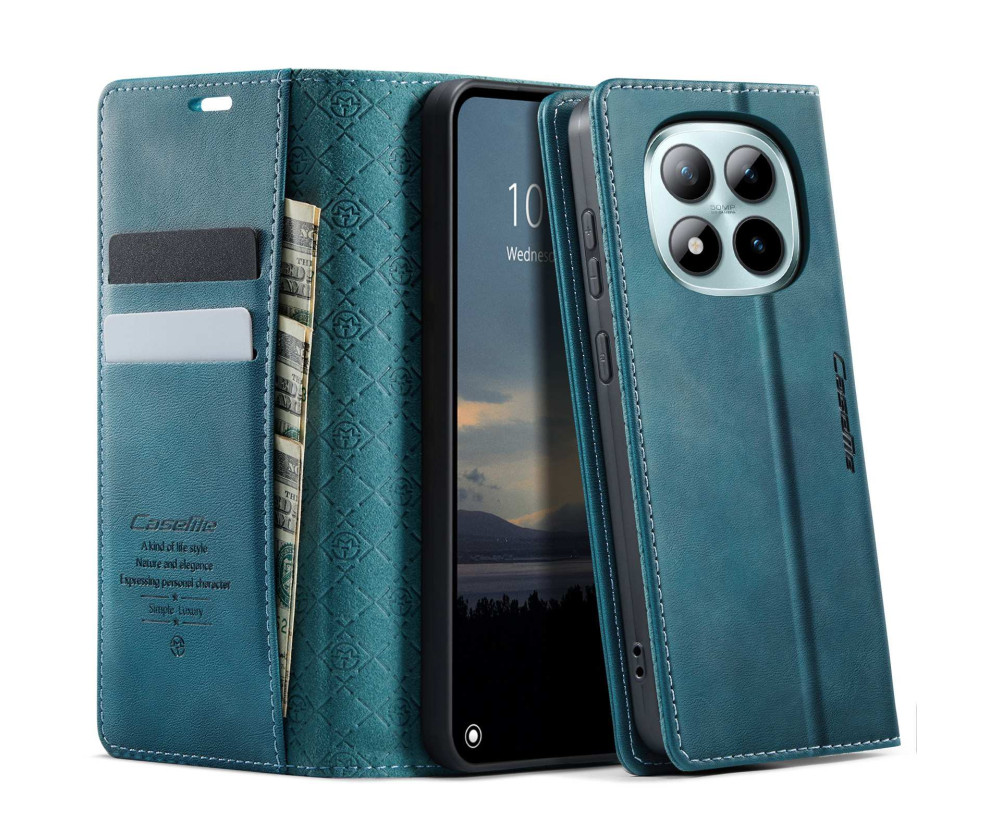 CASEME Plånboksfodral Xiaomi Poco M8 Pro 5G / Xiaomi Redmi Note 15 Pro+ 5G - Grön