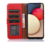 KHAZNEH Plånboksfodral till Xiaomi Redmi Note 15 Pro - Röd/Svart