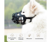Antibett Munkorg Silikon Husdjur Hund Anti-Skällande Munskydd Storlek XL