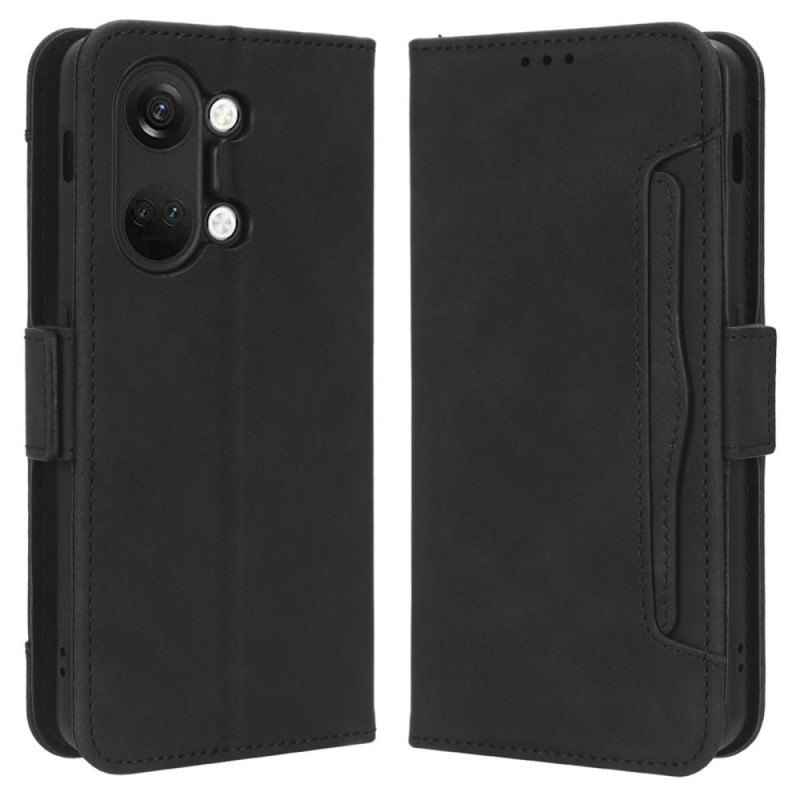 Wallet Stand Flip - puhelinkotelo OnePlus Nord 3 5G: lle - musta