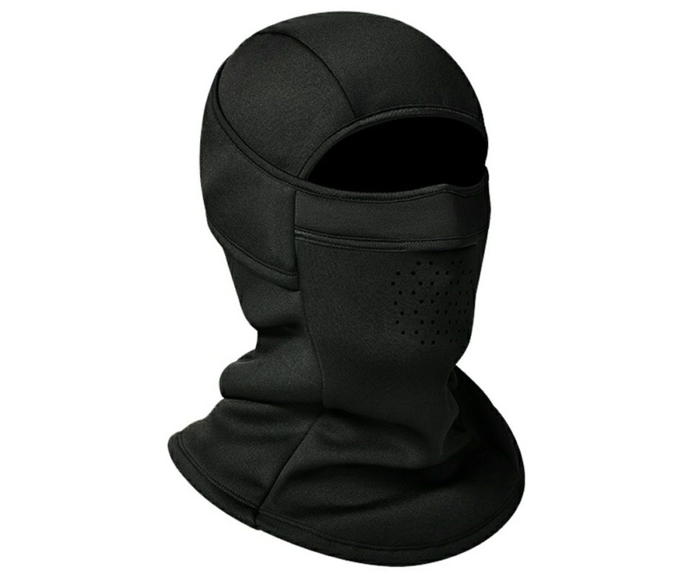 Mössa Vintermössa Vintermask Andningsbar Balaklava fleecefodrad vindtät halsduk