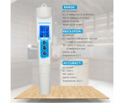 Mätare Testare 5 i 1 Vattenkvalitet / TDS / EC / pH / Salinitet / Temperatur