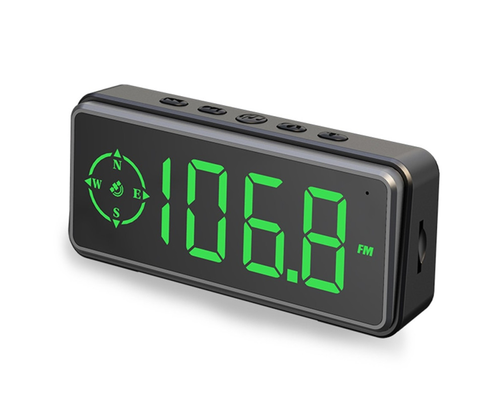 HUD GPS Hastighetsmätare Display HD Överhastighetsvarning Head-up för fordon