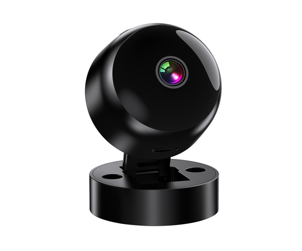 Övervakningskamera WiFi Minikamera Realtid Fjärrövervakning Nattseende 32GB Kort