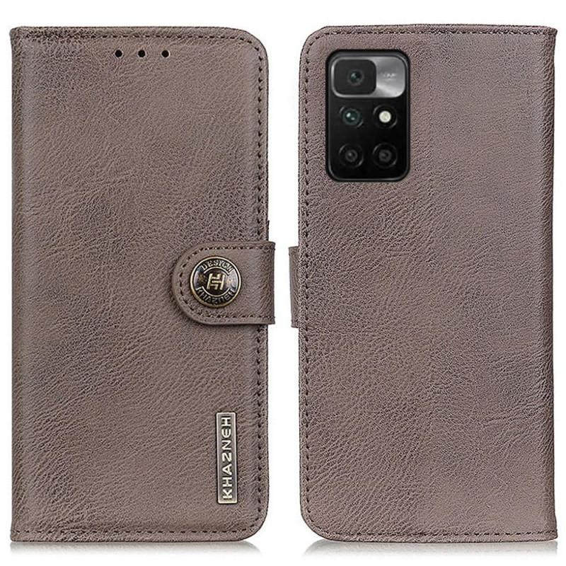 Xiaomi Redmi 10 KHAZNEH Lommebok - cover - Grå