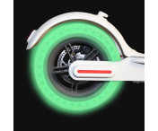 Däck Honeycomb punkteringsfritt Xiaomi M365 Scooter, 2-pack Självlysande