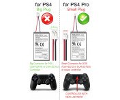 Ersättnings batteri Playstation 4 / PS4 Pro & PS4 Slim handkontroll