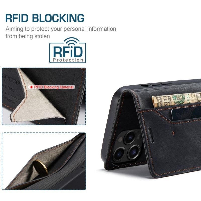 AUTSPACE A01 Lommebok - deksel iPhone 13 Pro - Svart