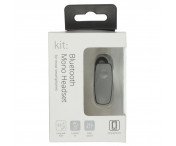 KIT Handsfree Bluetooth Mono Silver