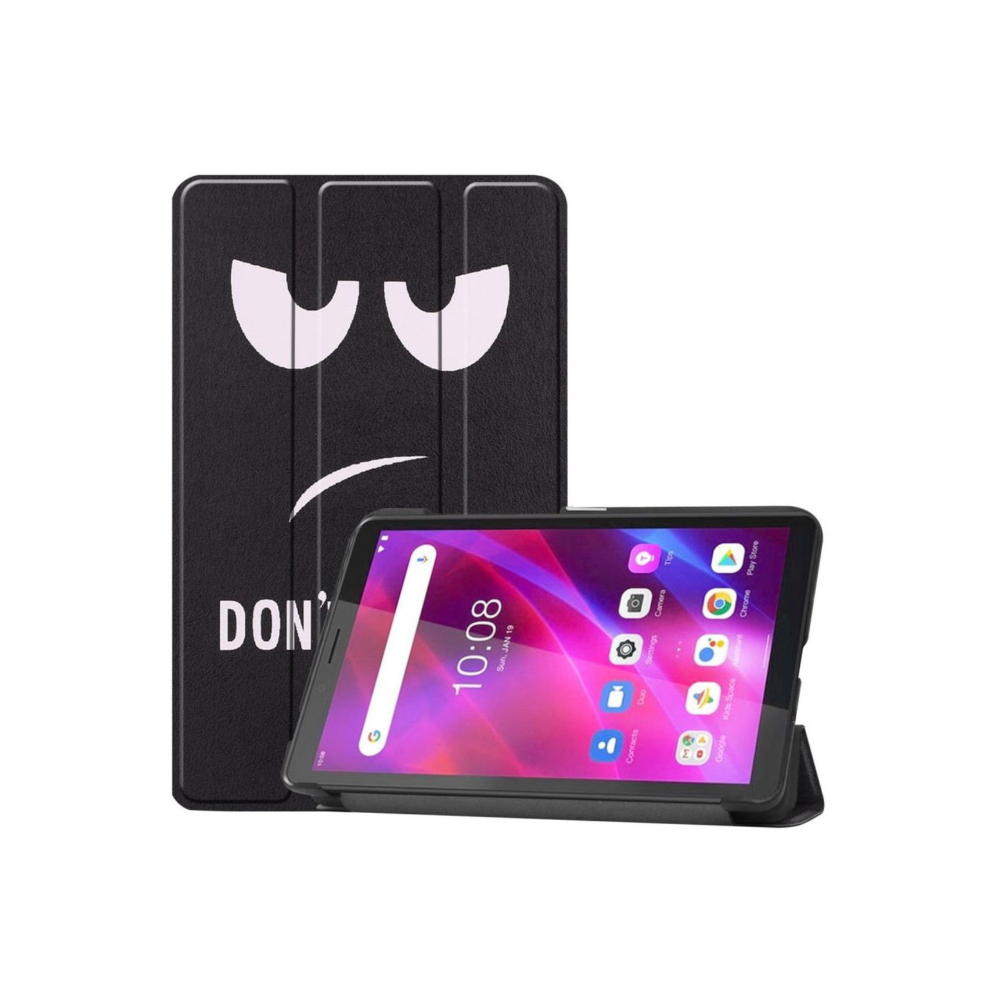 Trippelcover til Lenovo Tab M7 (3. generasjon) - Ikke rør meg