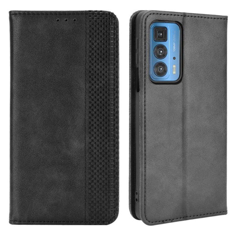 Wallet Stand Flip - telefontaske til Motorola Edge 20 Pro - Sort