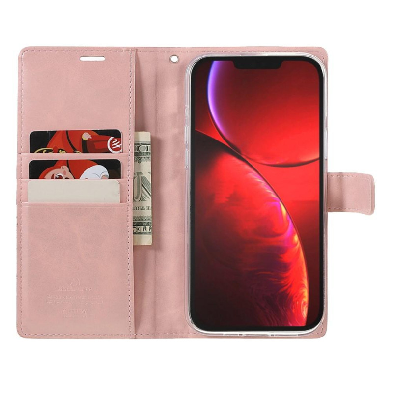 MERCURY GOOSPERY Blue Moon Wallet Case iPhone 13 Pro Max - Pink