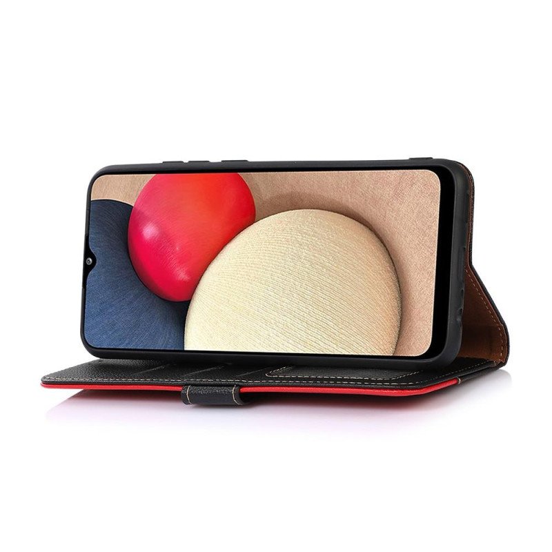 KHAZNEH Xiaomi Redmi Note 10 4G/10S Lommebok - cover Rød/Svart