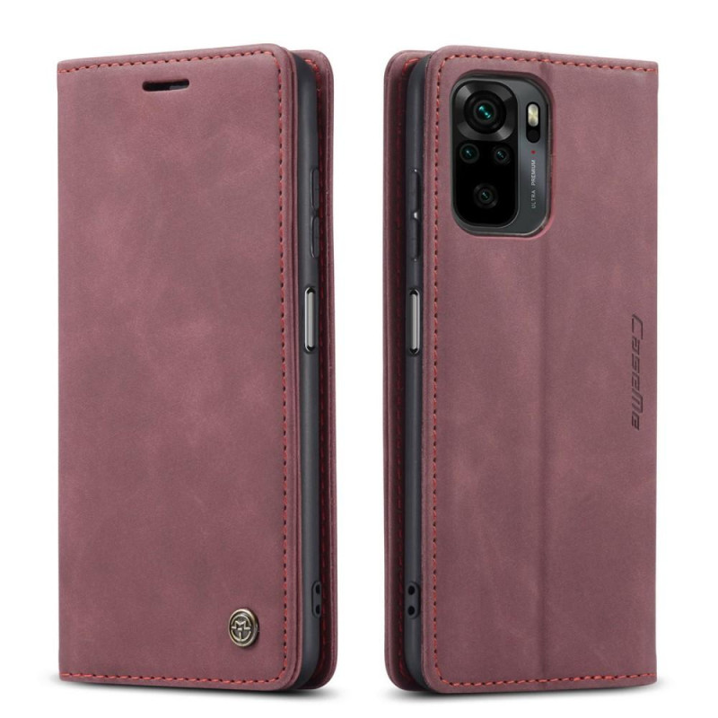 CASEME Lommebok - cover Xiaomi Redmi Note 10 4G/Note 10S - Rød