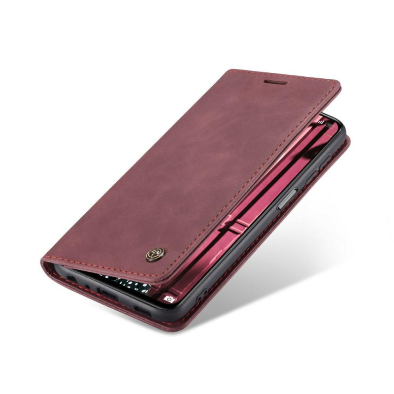 CASEME Lommebok - deksel Xiaomi Redmi Note 10 4G/Note 10S - Rød