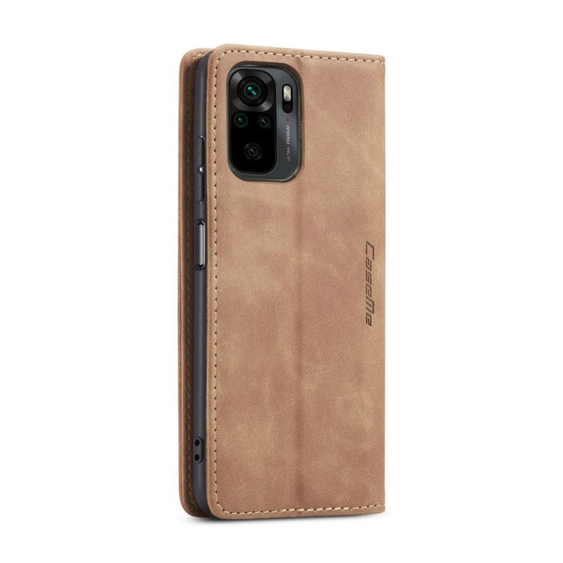 CASEME Lommebok - cover Xiaomi Redmi Note 10 4G/Note 10S - Brun