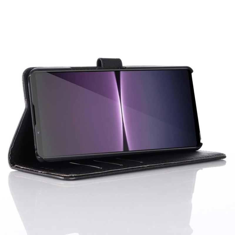 PU - magneettinen lompakon nahkakotelo Sony Xperia 1 V: lle