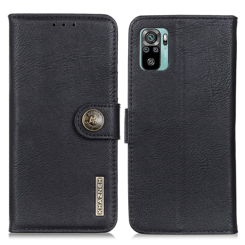 KHAZNEH Xiaomi Redmi Note 10 4G/Note 10S Lommebok - deksel