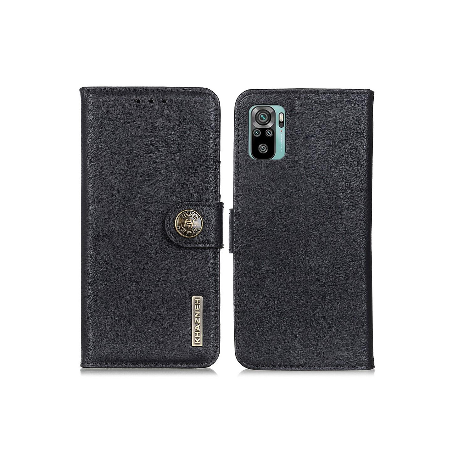 KHAZNEH Wallet Stand Case for Xiaomi Redmi Note 10 4G / Note 10S