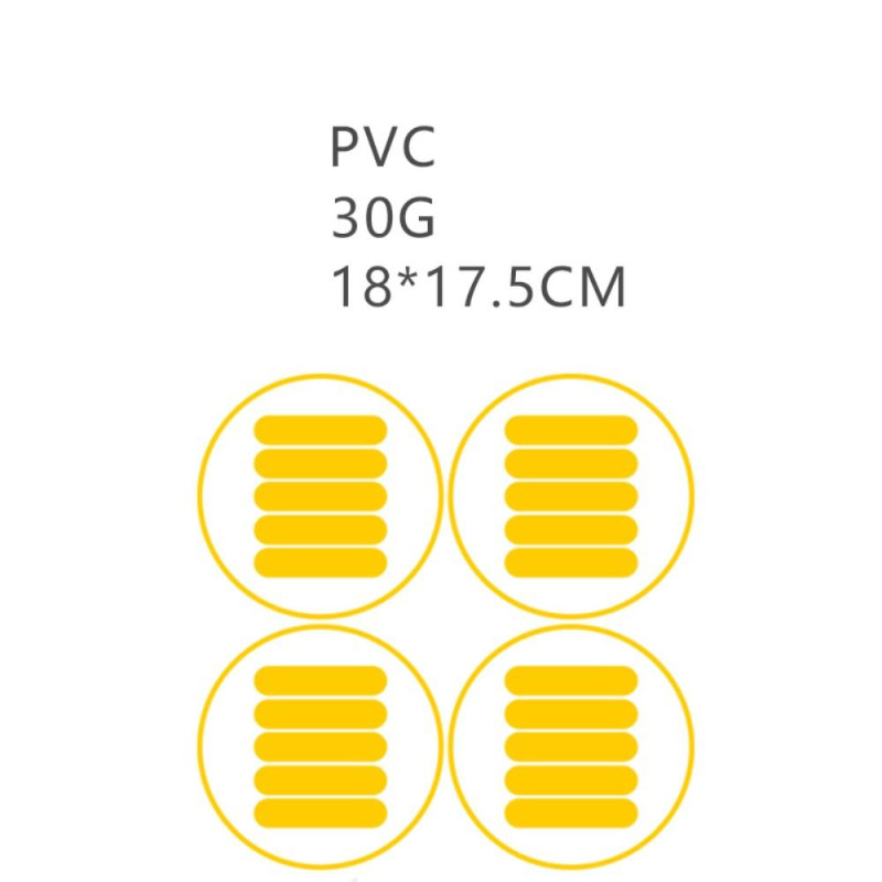 Yöturvalliset heijastavat tarrasarja Xiaomi M365/M365 Pro Gold - mallille