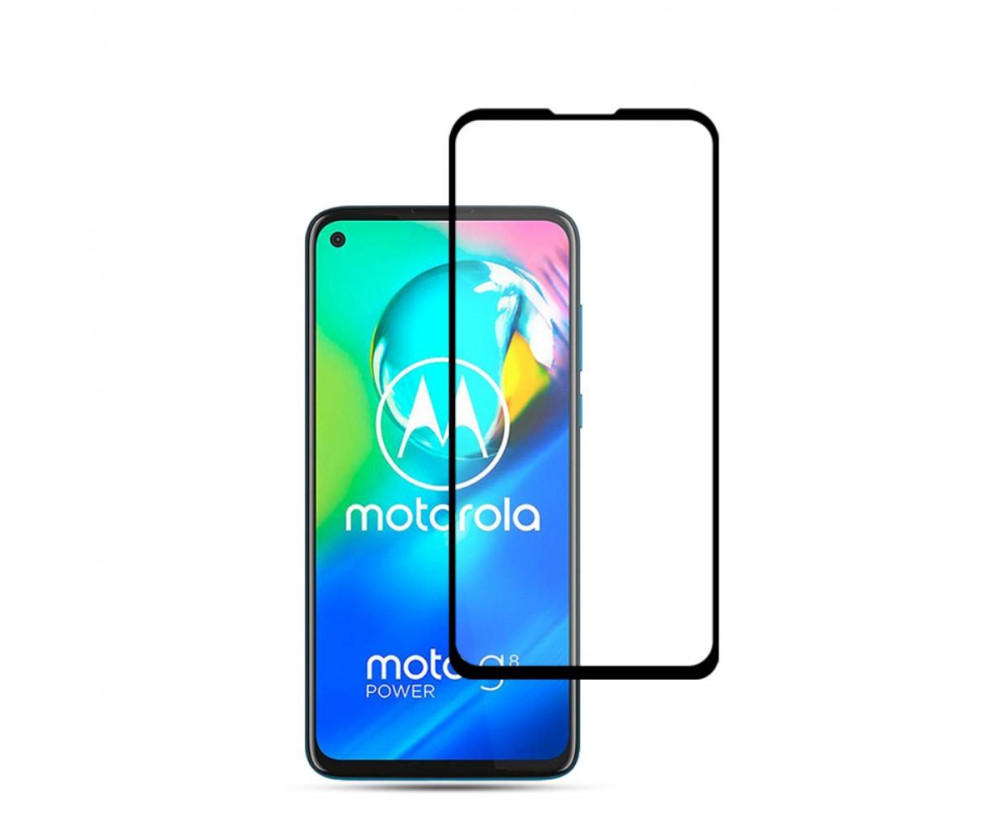 MOCOLO Till Motorola Moto G8 Power Härdat Glas Heltäckande