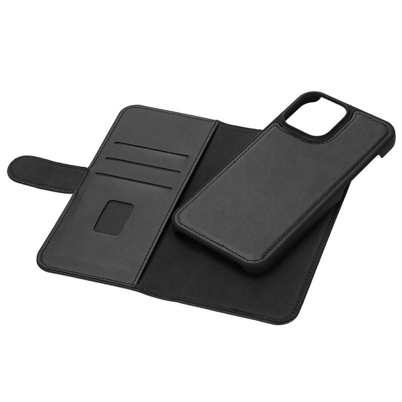 GEAR Wallet Black iPhone 13 Pro Max 2in1 Magnetcover