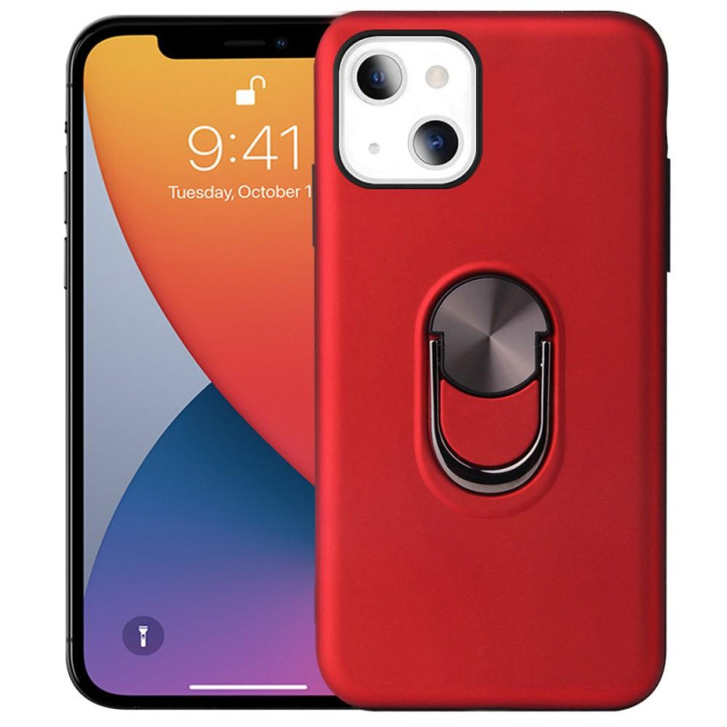 iPhone 13 Mini Hybrid Deksel Med Fingerring - Rød