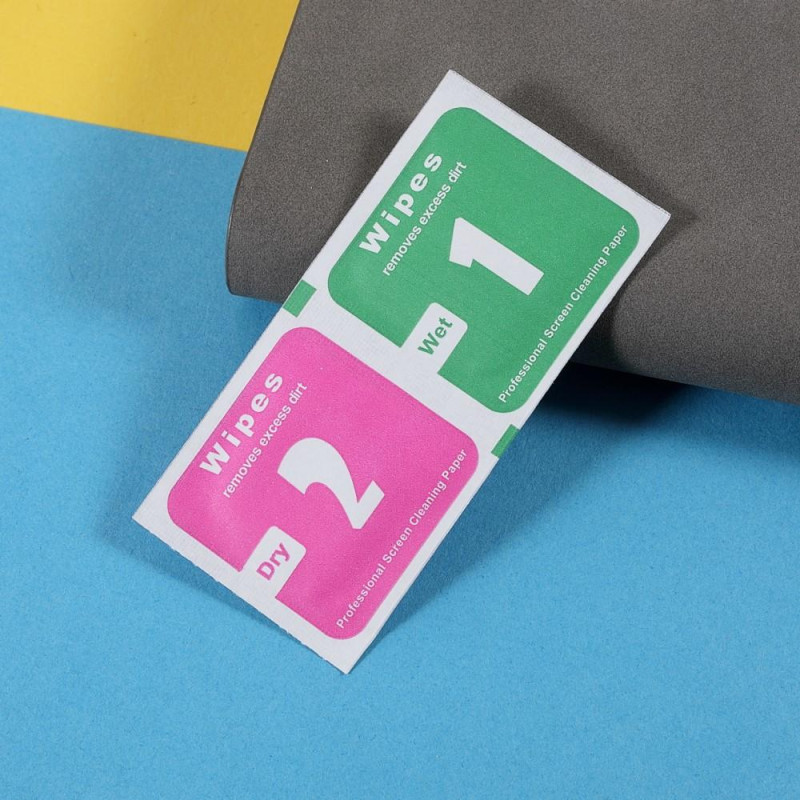 iPhone 13 RURIHAI Full Screen Tempered Glass Camera Lens Protector