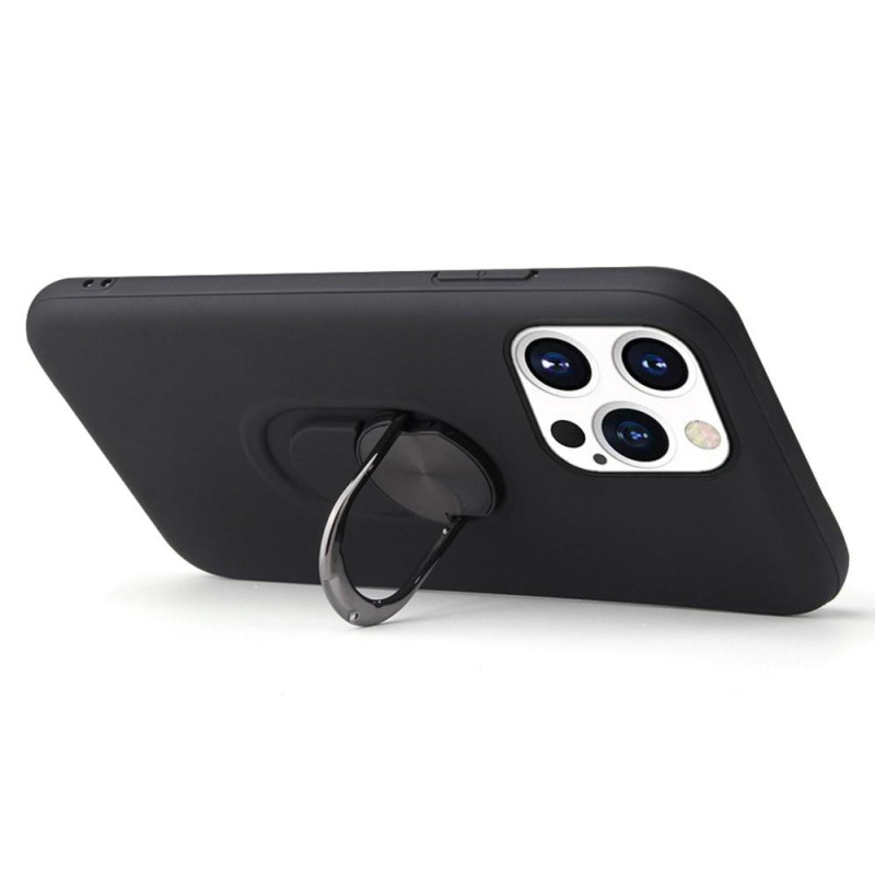 iPhone 13 Pro Hybrid Deksel Med Fingerring - Rose Gull