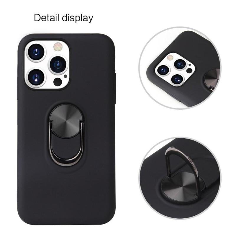 iPhone 13 Pro Finger Ring TPU Hybrid Case Kickstand - Blue