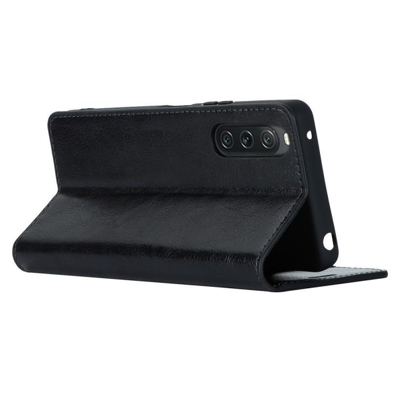 For Sony Xperia 10 V Cover Wallet - Black