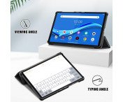 Tri-fold Fodral till Lenovo Tab M10 Plus FHD - Svart