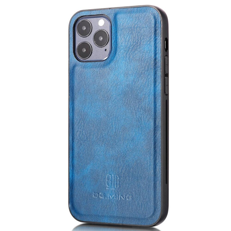 DG.MING For iPhone 13 Pro Stylish Wallet Case - Blue