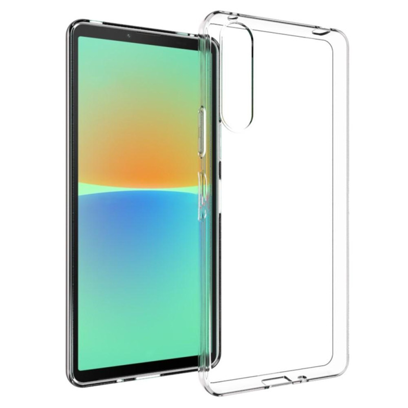 Til Sony Xperia 10 V Soft Slim TPU Cover Gjennomsiktig