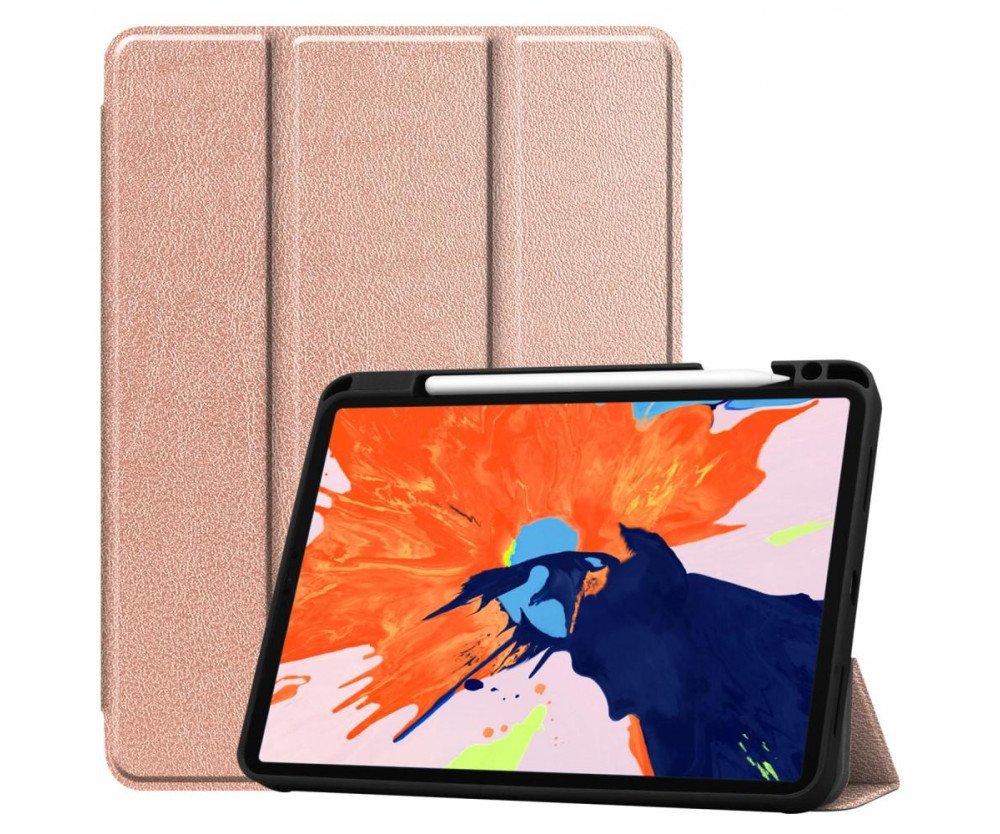 iPad Pro 12.9" 2020/2018 Slim fit tri-fold fodral - Guld