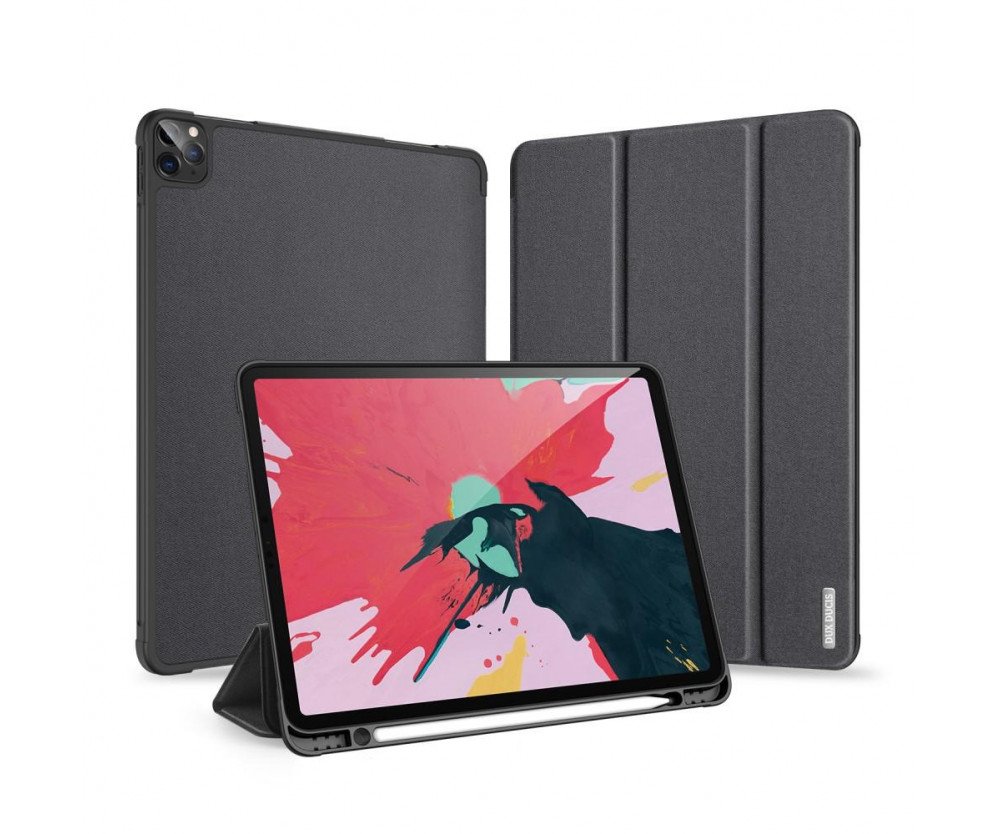 DUX DUCIS Domo iPad Pro 11 (2020) / (2018) fodral Tri-Fold - Svart