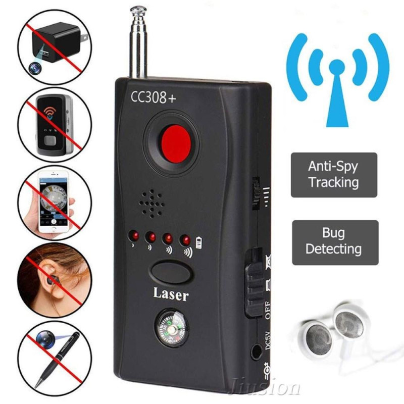 Camera Detector RF GSM Bug GPS Tracker Finder Detector