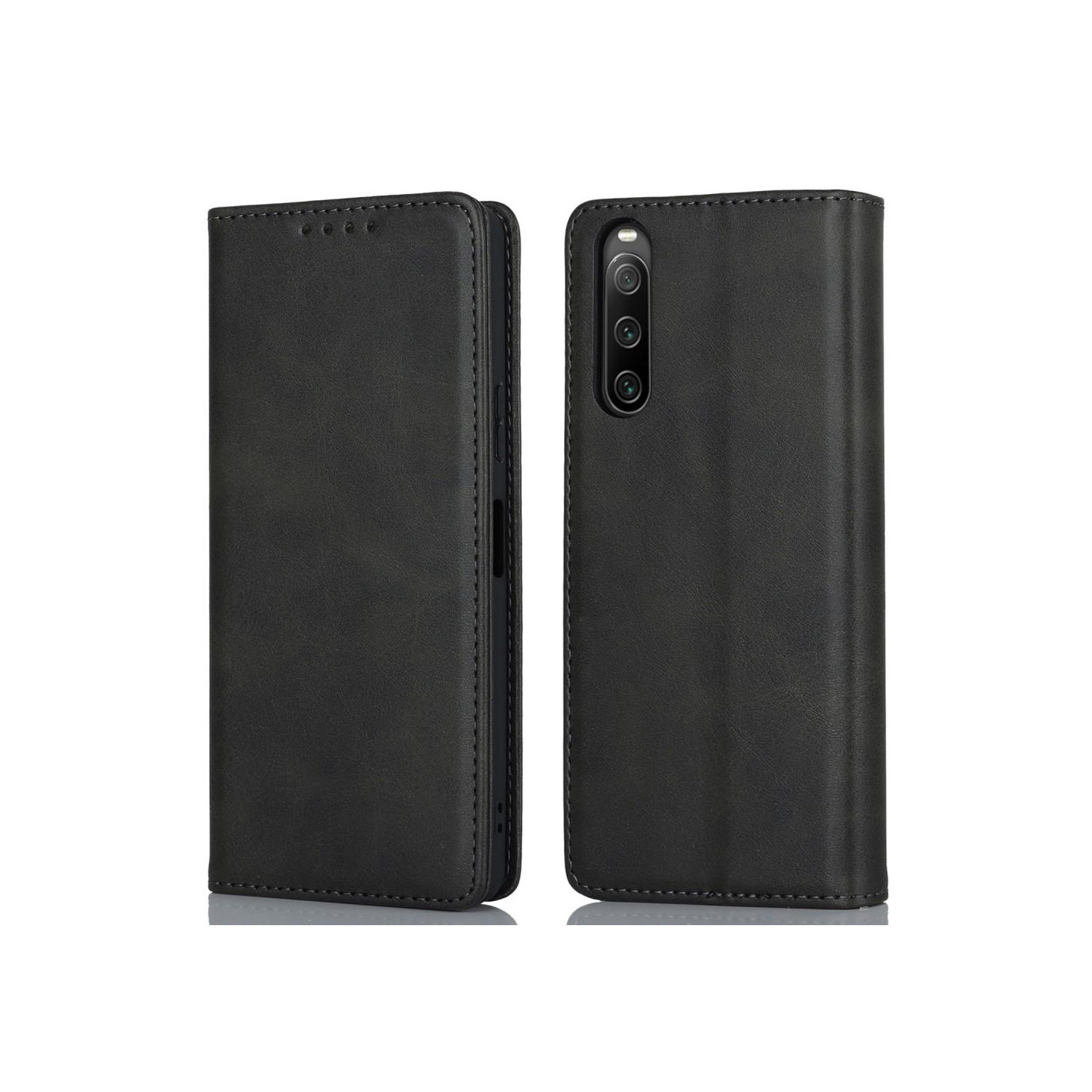 Sony Xperia 10 V Lommebok - deksel - Svart