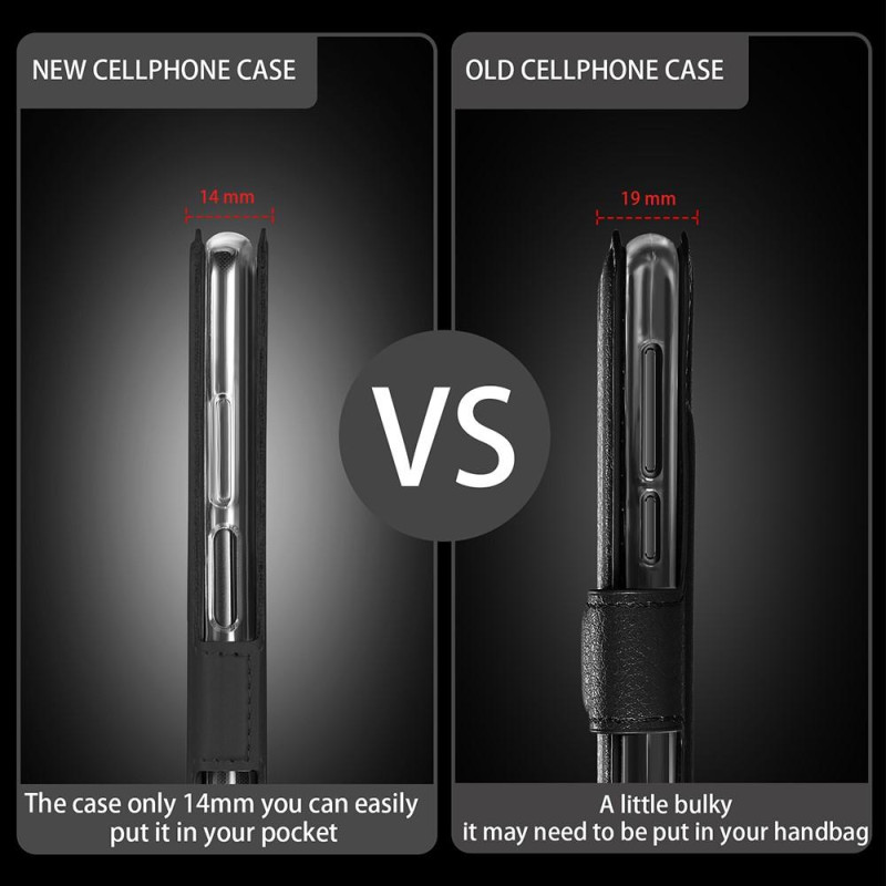 Xiaomi Redmi 9T PU læder automatisk absorberet telefonhus - sort