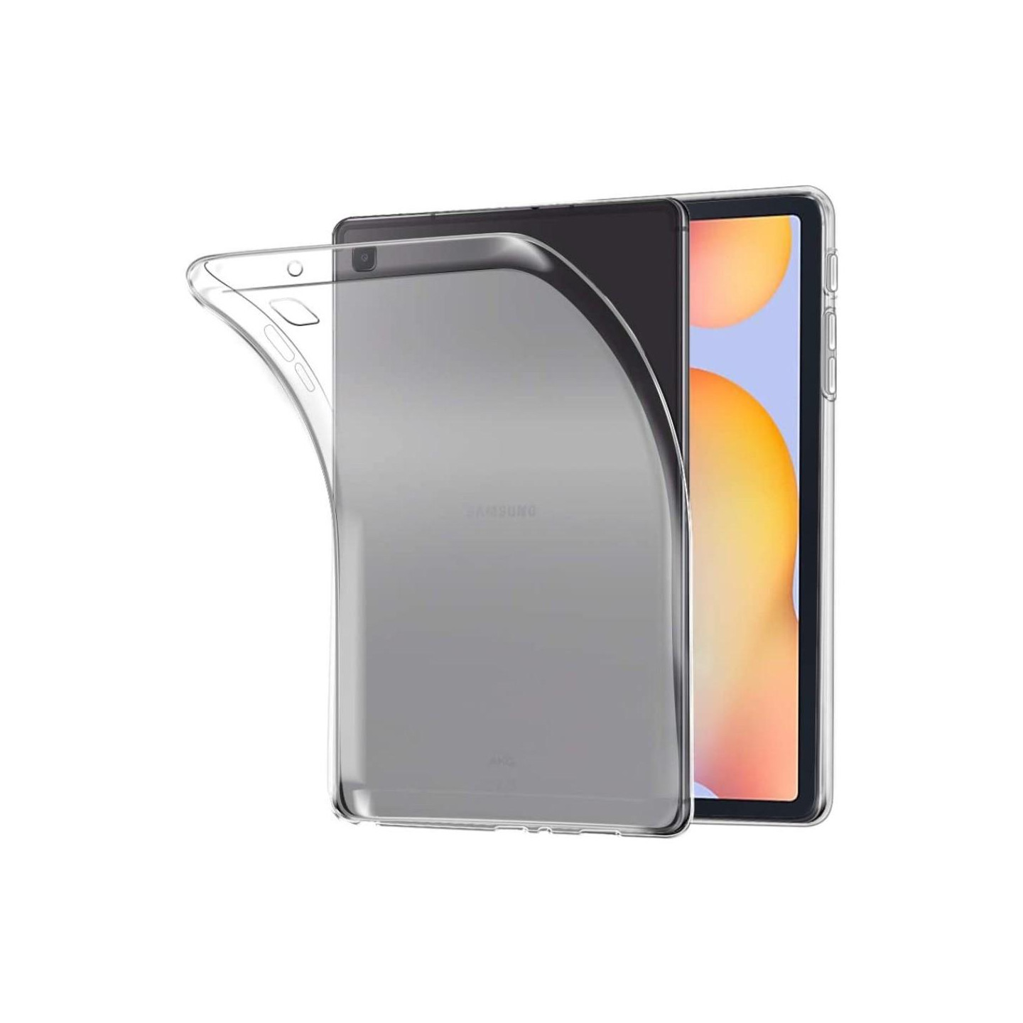 Frosted TPU Tablet Case for Samsung Galaxy Tab S6 Lite - Transparent
