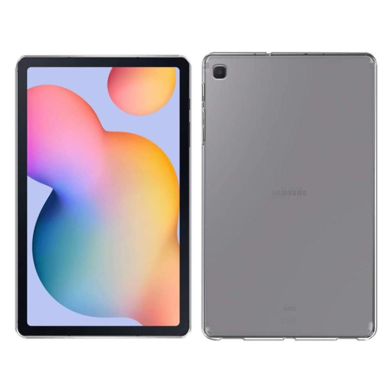 Frostet TPU Tablet Taske til Samsung Galaxy Tab S6 Lite - Gennemsigtig