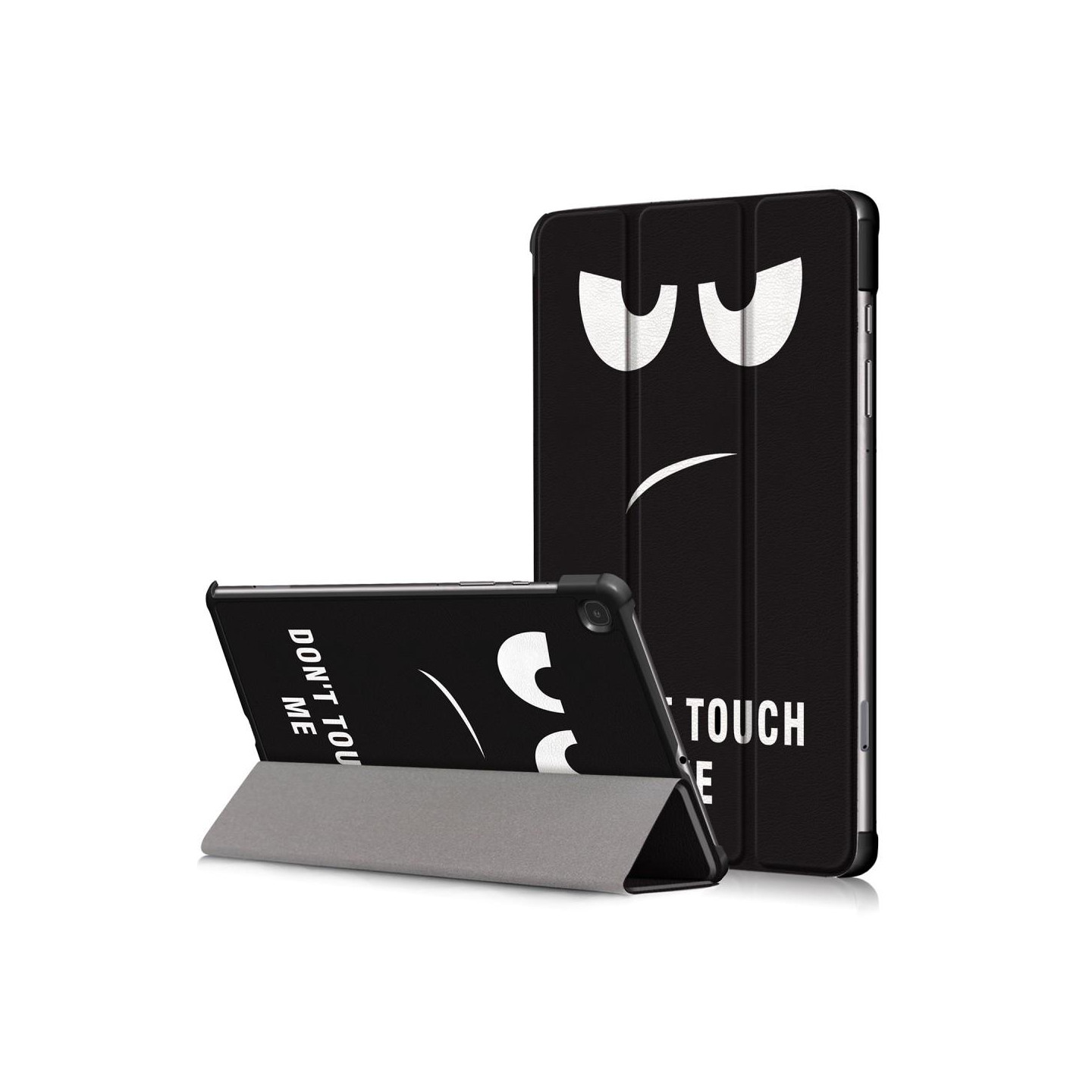 Tri - fold Stand Case for Samsung Galaxy Tab S6 Lite - Dont Touch Me
